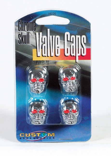 CAPS VALVE SKULL CHR CD4