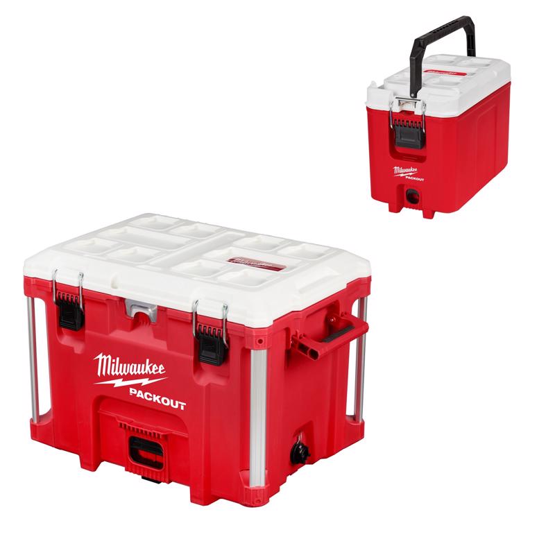Milwaukee Cooler Red