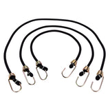 Keeper Black Bungee Cord Set 32 in. L X 0.315 in. 6 pk