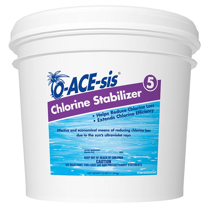 CHLORINE STBILIZR 25LB