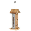 TIN JAY WOOD FEEDER 2LB