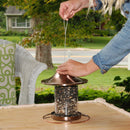 Perky-Pet Wild Bird 2 lb Metal/Plastic Panorama Bird Feeder 1 ports (2 Pack)