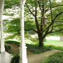 Perky-Pet Wild Bird 2 lb Metal/Plastic Panorama Bird Feeder 1 ports (2 Pack)