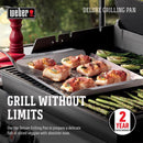 Weber Stainless Steel Grilling Pan 17.4 in. L X 11.8 in. W 1 pk