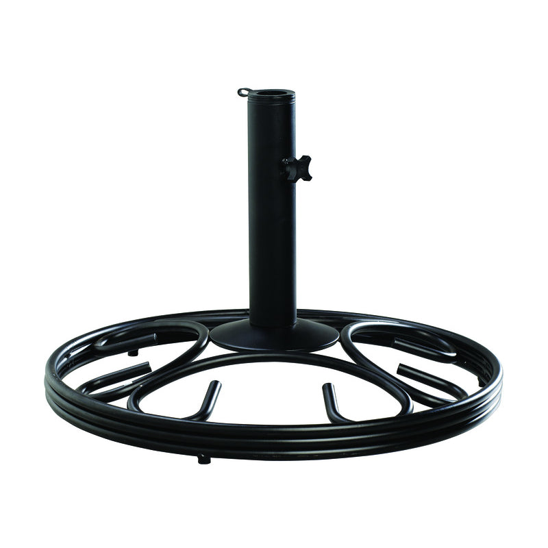 UMBRELLA BASE BLK 18"