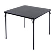 FOLDING TABLE 34"SQR BLK