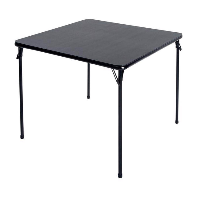 FOLDING TABLE 34"SQR BLK