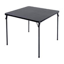 FOLDING TABLE 34"SQR BLK