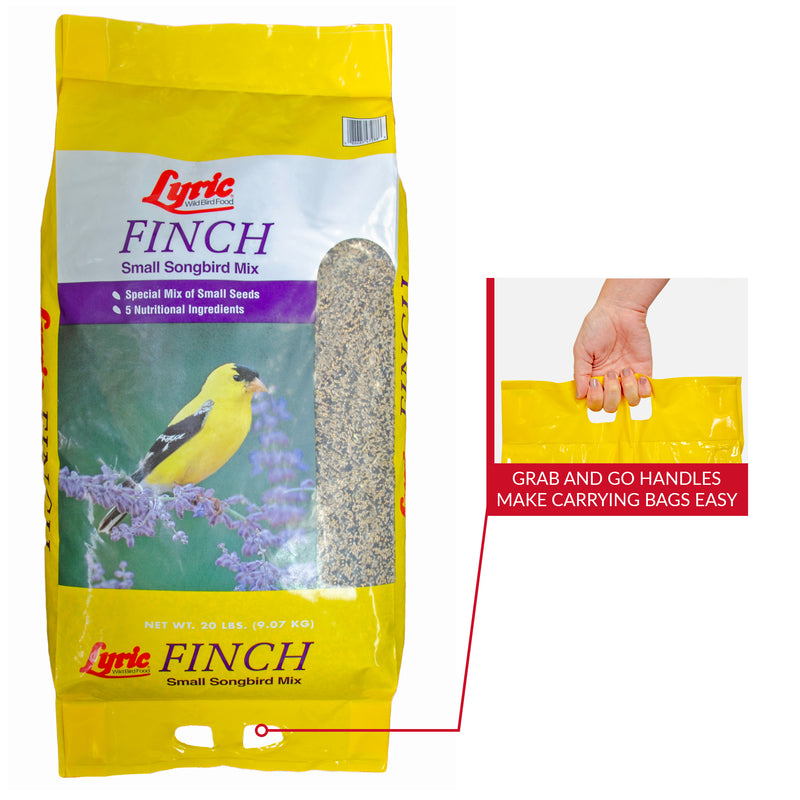 Lyric Finch Canary Grass Seed Wild Bird Food 20 lb