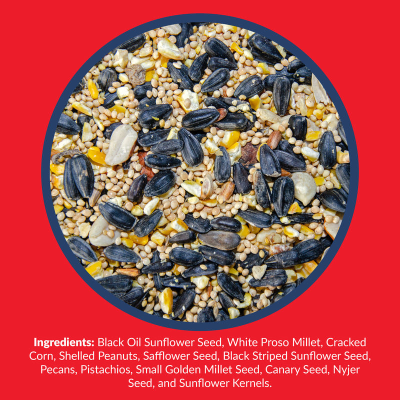 Lyric Supreme Assorted Species Sunflower Seeds Wild Bird Food 4.5 lb