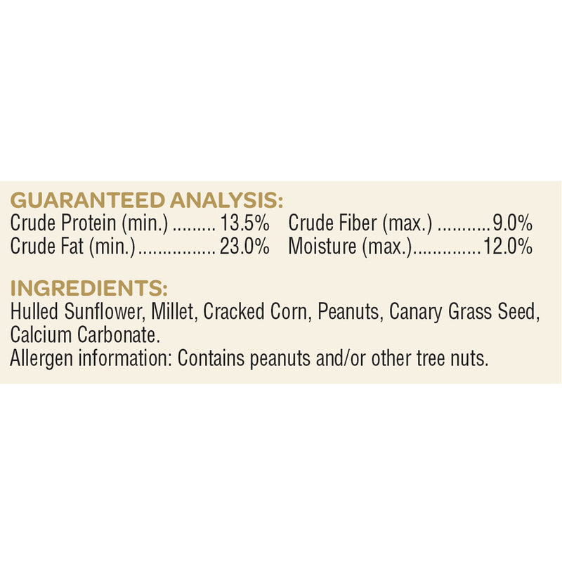 Kaytee Waste Free Songbird Hulled Sunflower Seed Wild Bird Food 10 lb