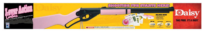 PINK BB GUN SHOOTING KIT