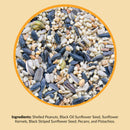 Lyric Chickadee and Nuthatch Sunflower Seeds and Peanuts Wild Bird Food 20 lb