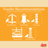 Lyric Chickadee and Nuthatch Sunflower Seeds and Peanuts Wild Bird Food 20 lb