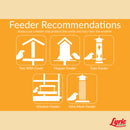 Lyric Chickadee and Nuthatch Sunflower Seeds and Peanuts Wild Bird Food 20 lb