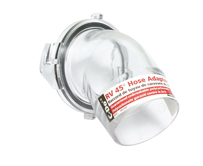 CLEAR SEWER HOSE ADAPTER