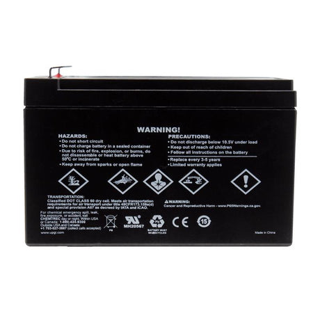 UPG U12120 12 Ah Lead Acid Battery