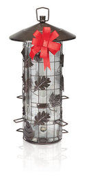 Perky-Pet Squirrel-Be-Gone Wild Bird 8 lb Metal/Plastic Bird Feeder 9 ports