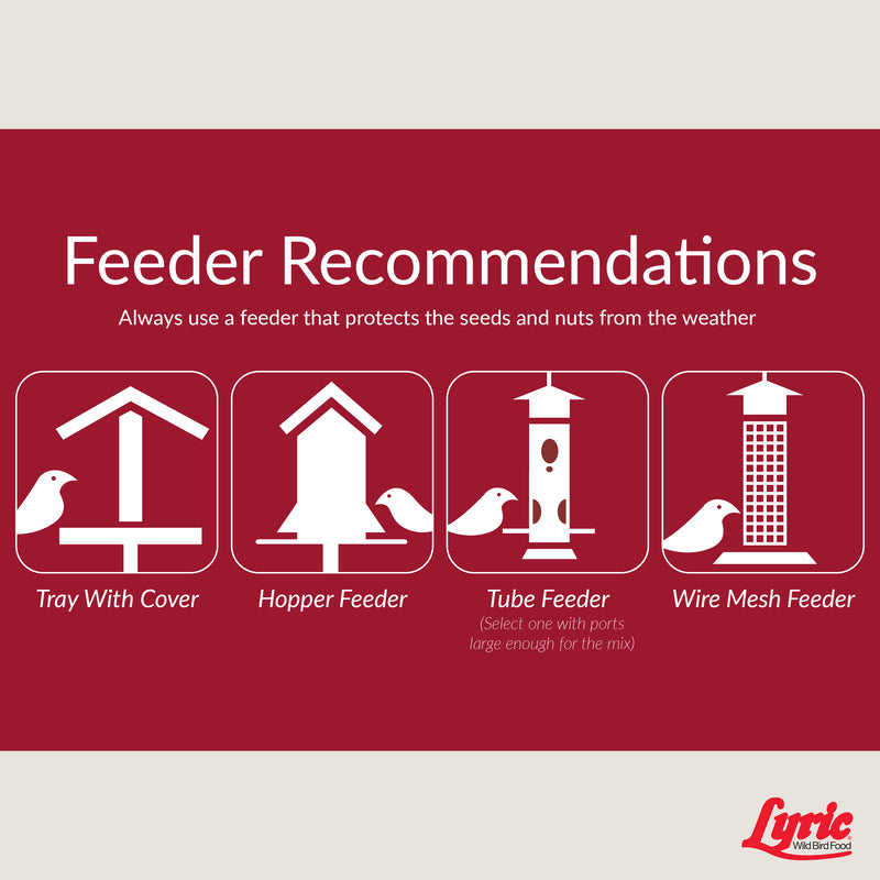 Lyric Assorted Species Fruits and Nuts Wild Bird Food 5 lb