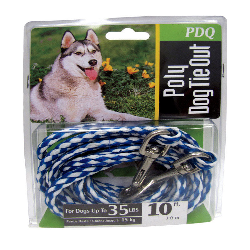 POLY ROPE DOG TIE OUT10'