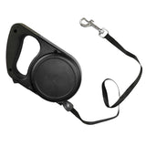 PDQ Red / Black Cotton/Nylon Dog Retractable Leash Medium/Large