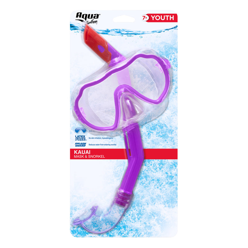 Aqua Swim Assorted Youth Mask/Snorkel