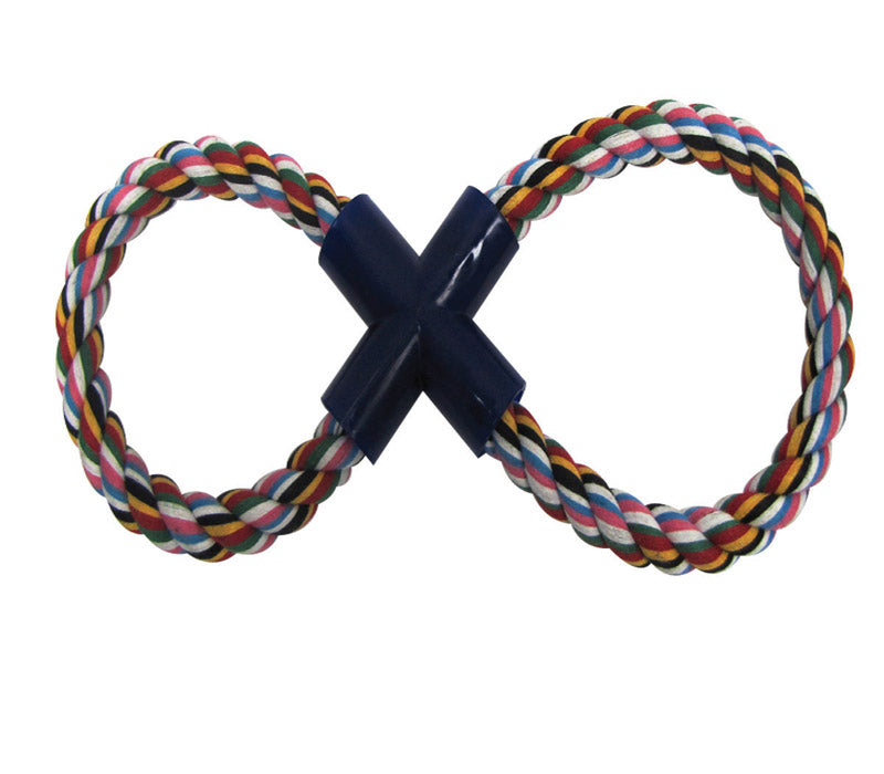 DOG TOY ROPE FIG EIGHT