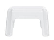STOOL STEP WHT