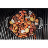 Weber Gourmet BBQ System Cast Iron/Porcelain Grill Top Griddle 15.2 in. L X 12 in. W 1 pk
