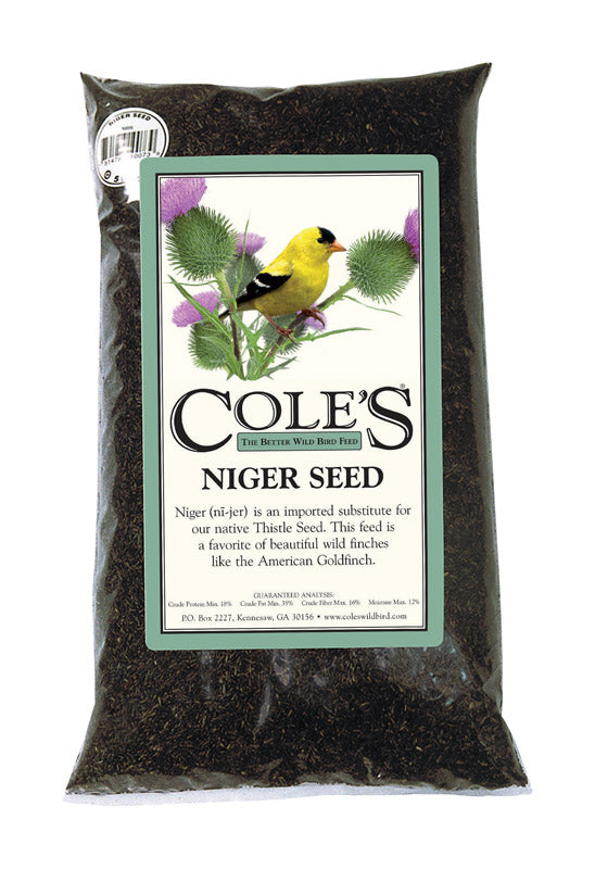 Cole's Finch Niger Seed Wild Bird Food 5 lb