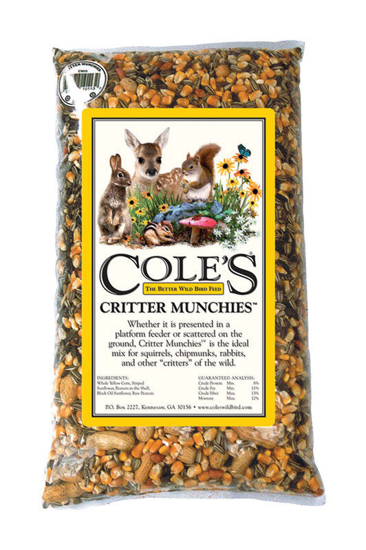 Cole's Critter Munchies Assorted Species Corn Squirrel and Critter Food 10 lb