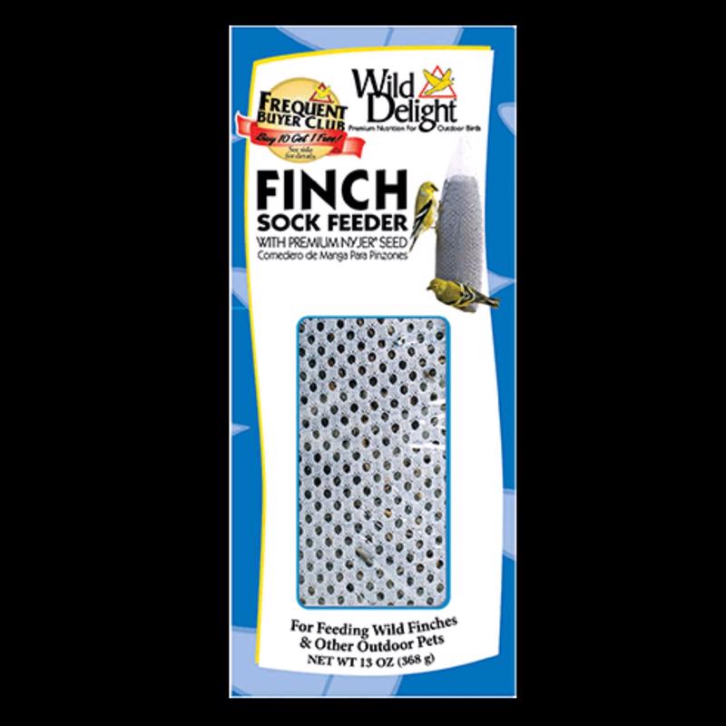 FINCH SOCK FEEDER PINK