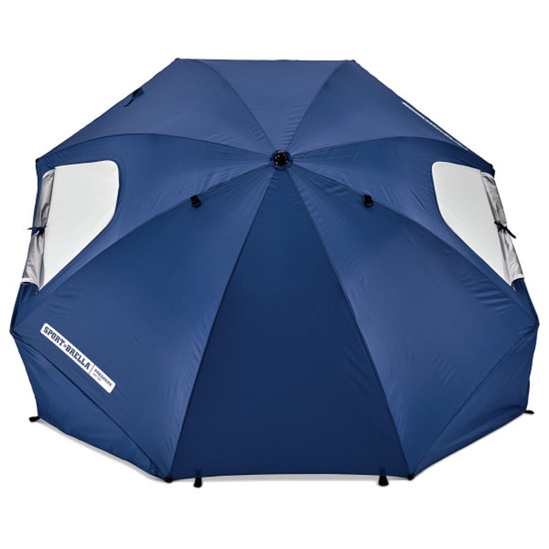 Sport-Brella 8 ft. Tiltable Blue Sport Umbrella