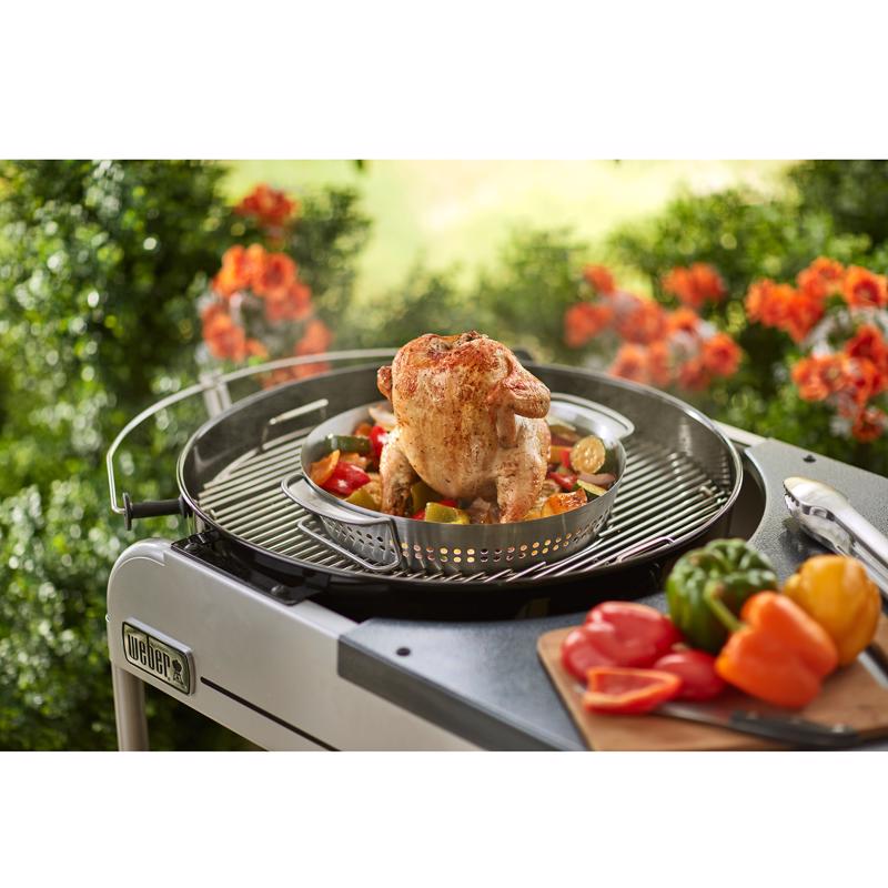 Weber Gourmet BBQ System Hinged Grill Grate 21.5 in. 21.5 in. L X 21.5 in. W