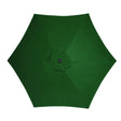 MARKET UMBRELLA GREEN 9'