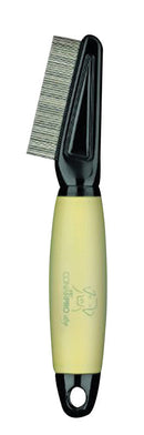FLEA COMB DOG BL/YLW