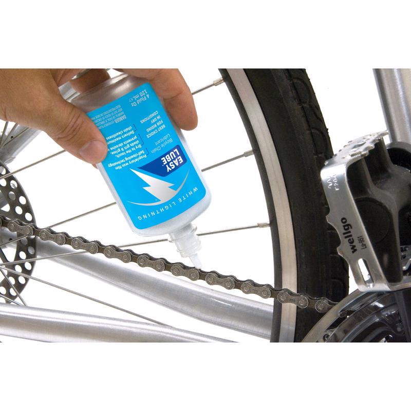 White Lightning Metal Bicycle Chain Lubricant White