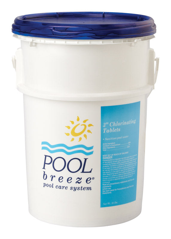 Pool Breeze Pool Care System Tablet Chlorinating Chemicals 50 lb