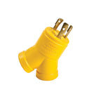 Camco 30 amps RV Generator Outlet Adapter 3 Prong 1 pk