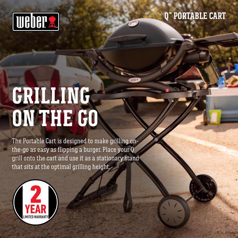 Weber Grill Cart Plastic 25 in. H X 21 in. W X 28.2 in. L