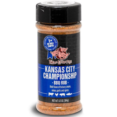 3LITTL PIGS BBQ RUB6.5OZ