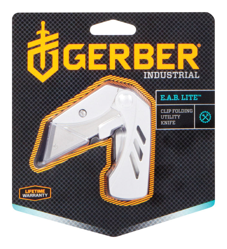 Gerber EAB Lite Silver Stainless Steel 5.1 in. Folding Knife