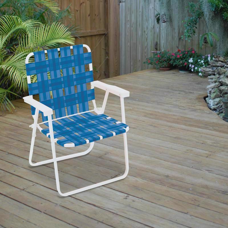 Rio Brands Assorted Folding Web Chair