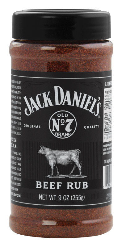 BEEF RUB9OZ JACK DANIELS