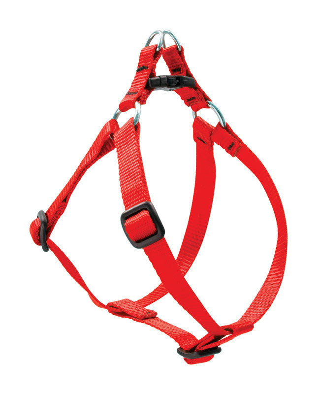 DOG HARNESS 12-18" RED