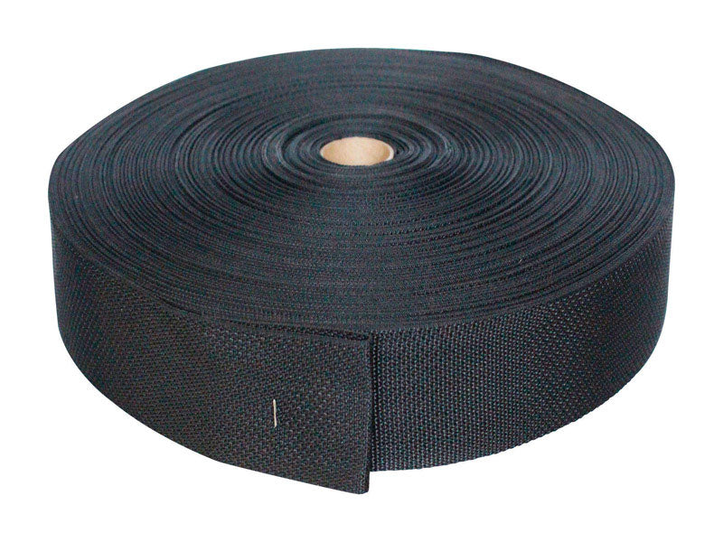 STRAP BULK 2"X300' BLK