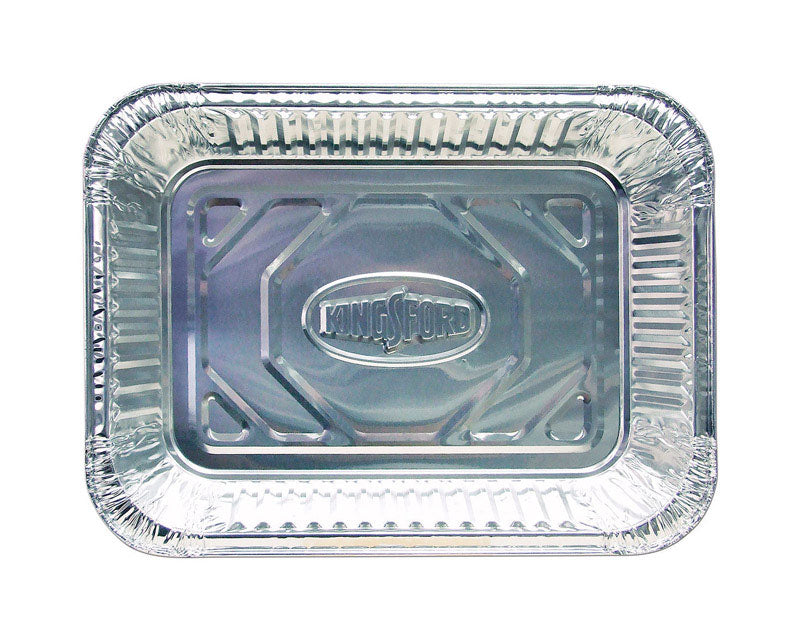 Kingsford Aluminum Grilling Pan 15.75 in. L X 11.25 in. W 4 pk