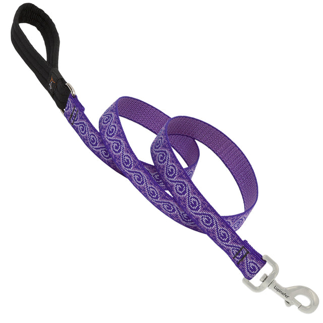 DOG LEASH 6 1" JELLYROLL