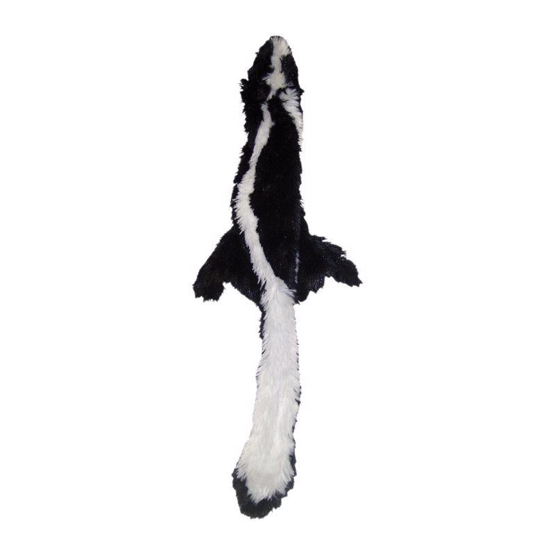 Spot Skinneeez Black/White Plush Skunk Dog Toy Medium 1 pk