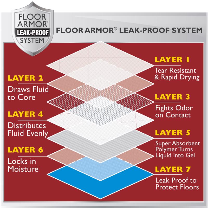 Four Paws Pee-Pee Polymer Training Pads 30 pk